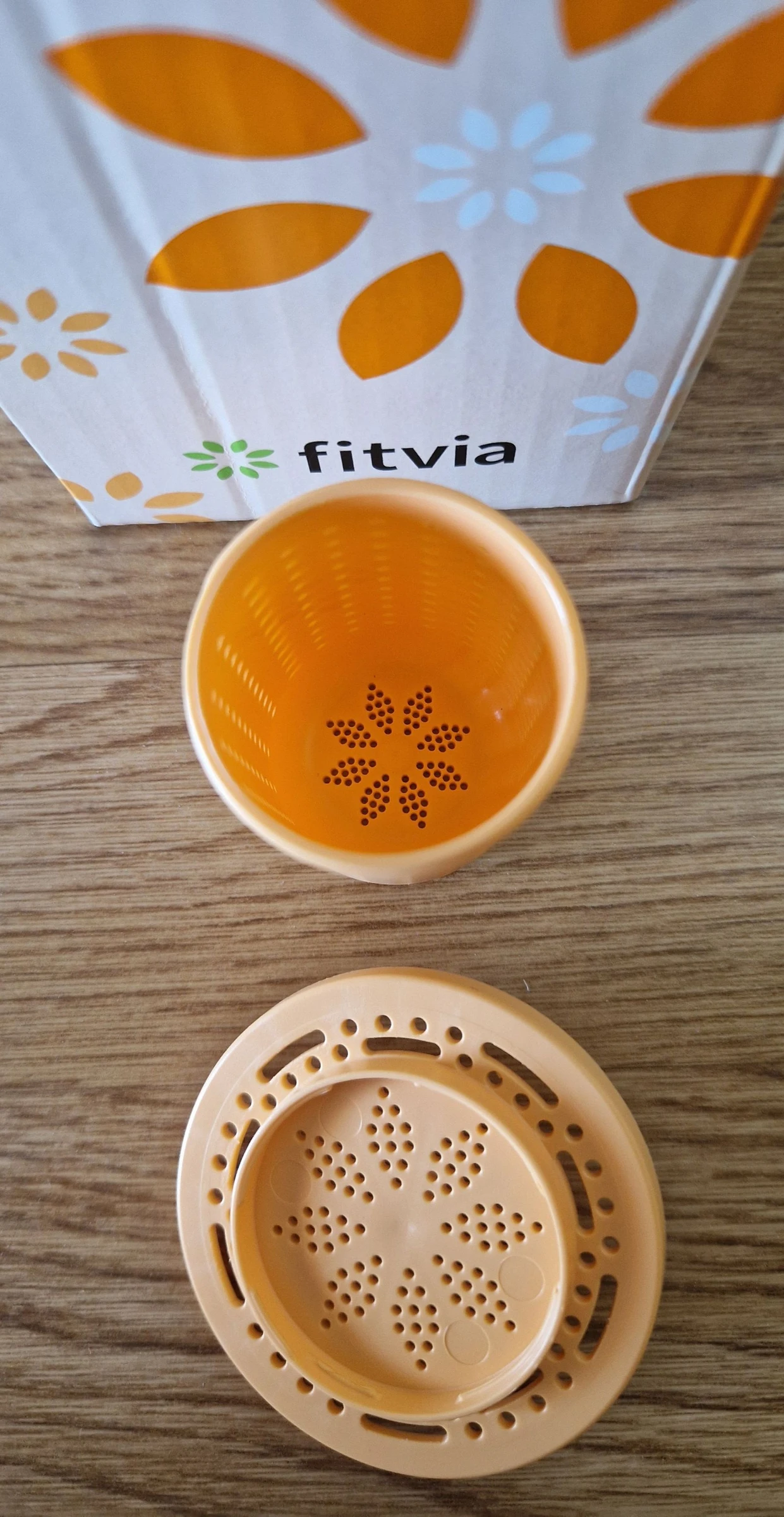 Termo Fitvia with integrated strainer 350ml NEW 🍊🌸 – photo 17